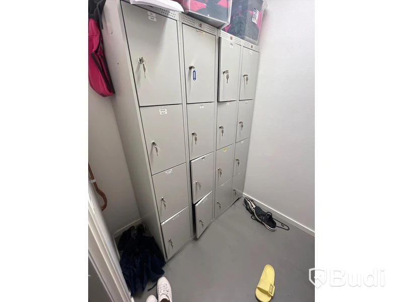 Förvaringsskåp för personalen