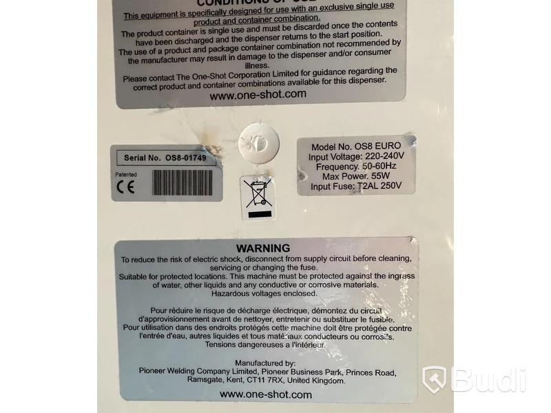 Glassmaskin OneShot