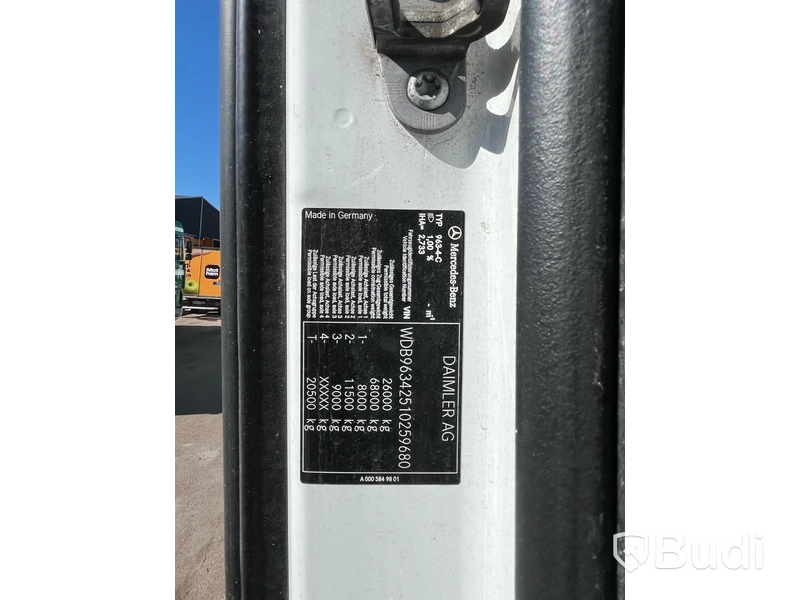 Dragbil Mercedes-Benz Actros 12.8 2653 -2018 | Reparationsobjekt