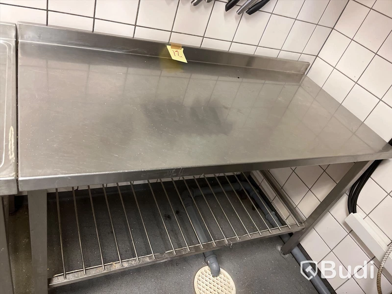 Rostfri arbetsbänk