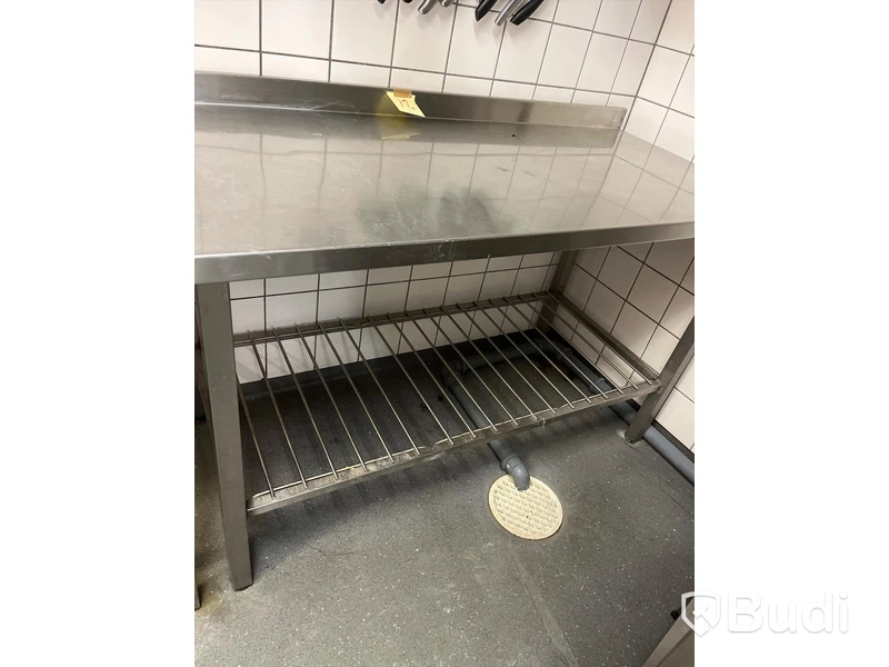 Rostfri arbetsbänk