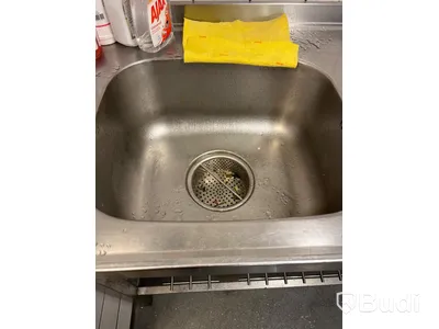 Diskbänk i rostfritt