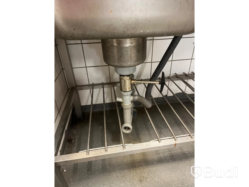 Diskbänk i rostfritt