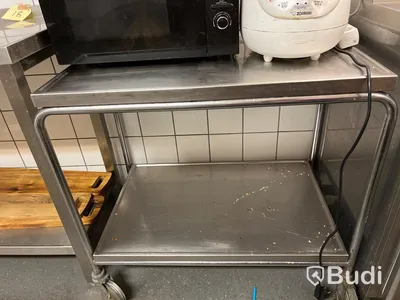 Rostfri rullvagn, micro, och riskokare
