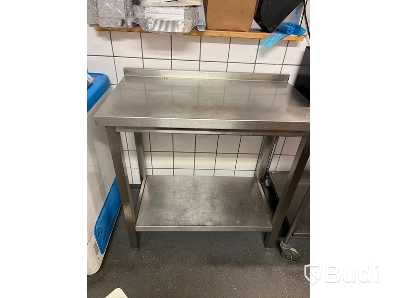 Rostfri arbetsbänk