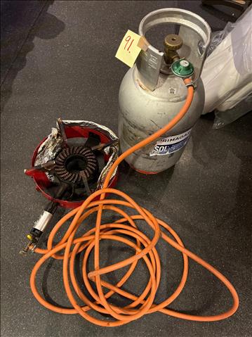 Gasolbrännare för Muurikka!