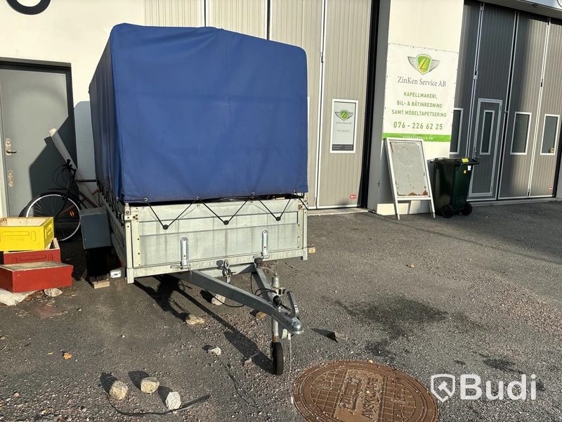 Släpvagn med kapell Blyss BL 750 kg, - 2012