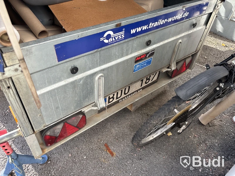 Släpvagn med kapell Blyss BL 750 kg, - 2012