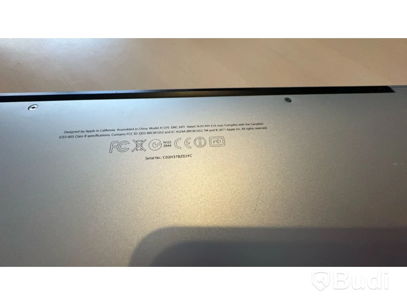 Macbook air äldre modellin laddare
