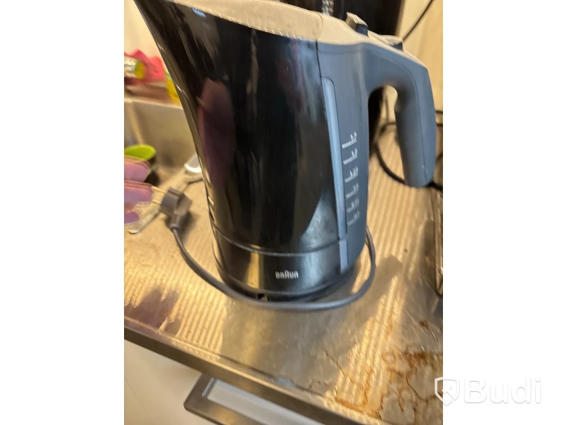 Kaffemaskinen DeLonghi, Magnifica S inkl. Braun vattenkokare och Philips kaffebryggare