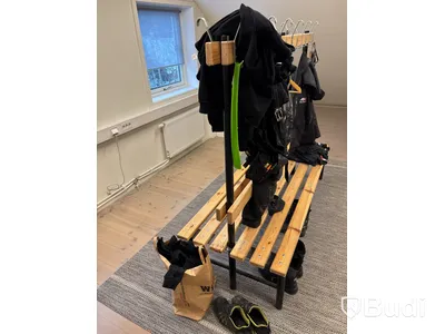 Klädbänk inkl. matta