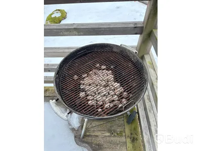 Utomhus möbler och grill