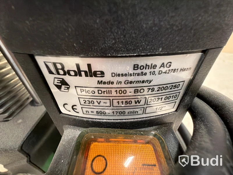 Bohle glasborr Pico Drill 100 med sprayflaska
