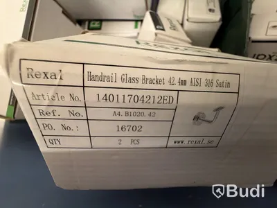 Rexal blandade produkter handräcken och fästen för glas