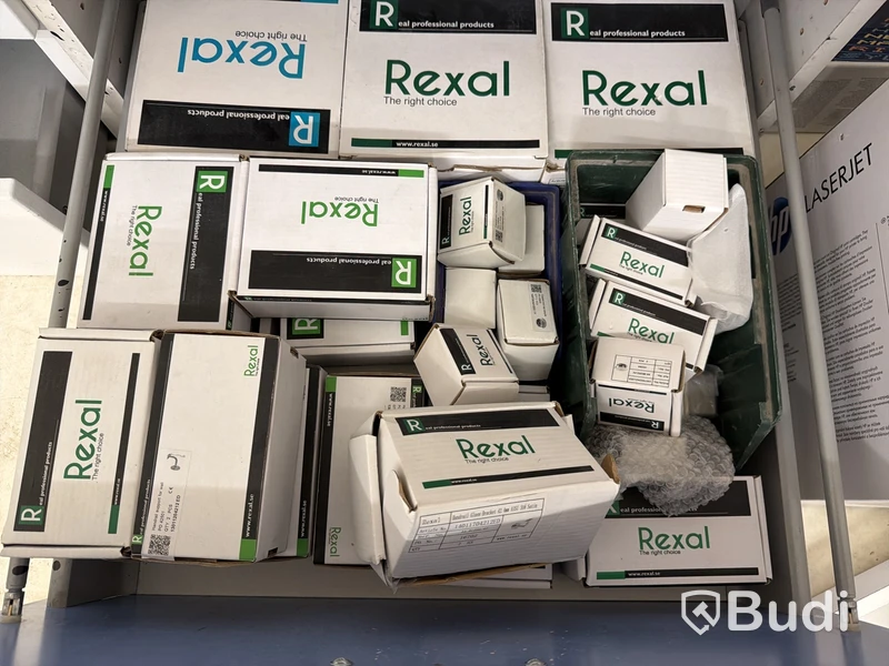 Rexal blandade produkter handräcken och fästen för glas