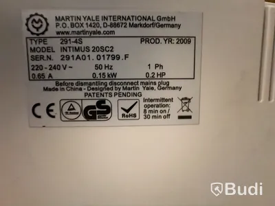 Intimus 20 SC2 pappersförstörare