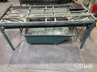 Rensbänk för glas