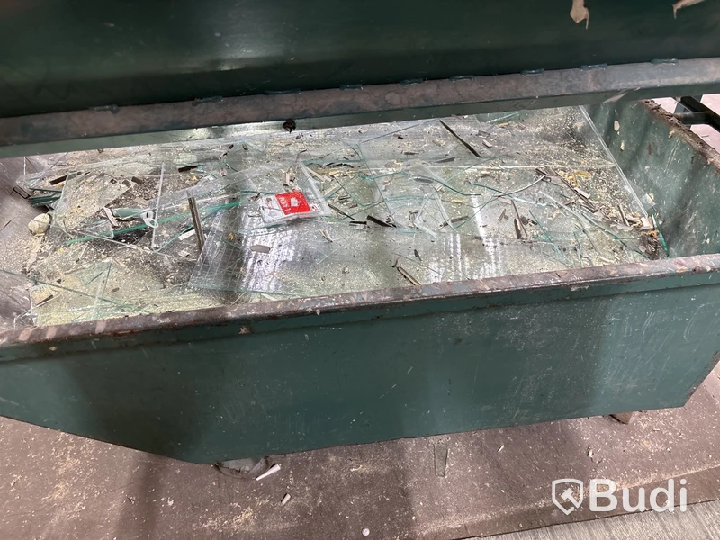 Rensbänk för glas