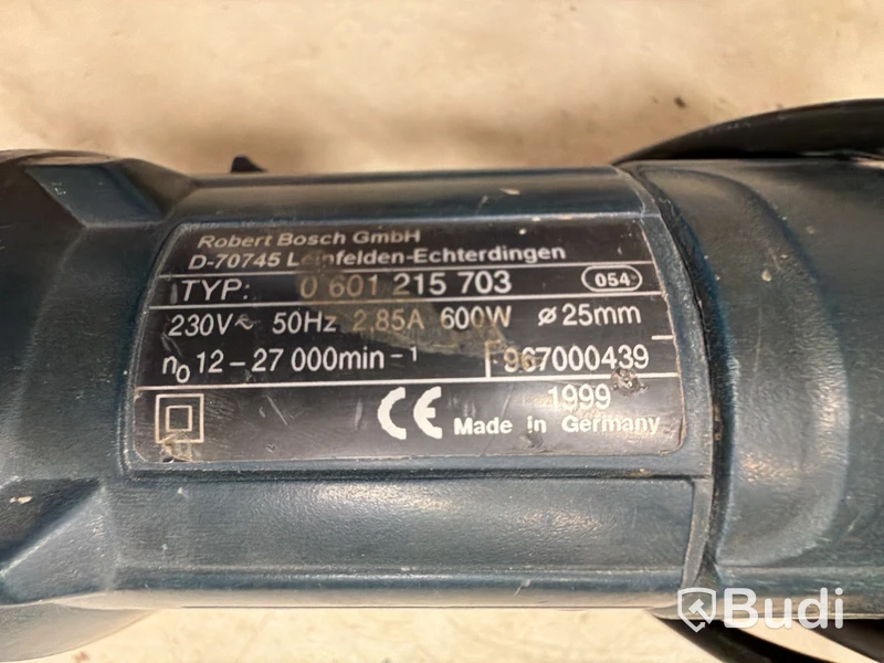 Rakslip Bosch GGS 27 LC 600w