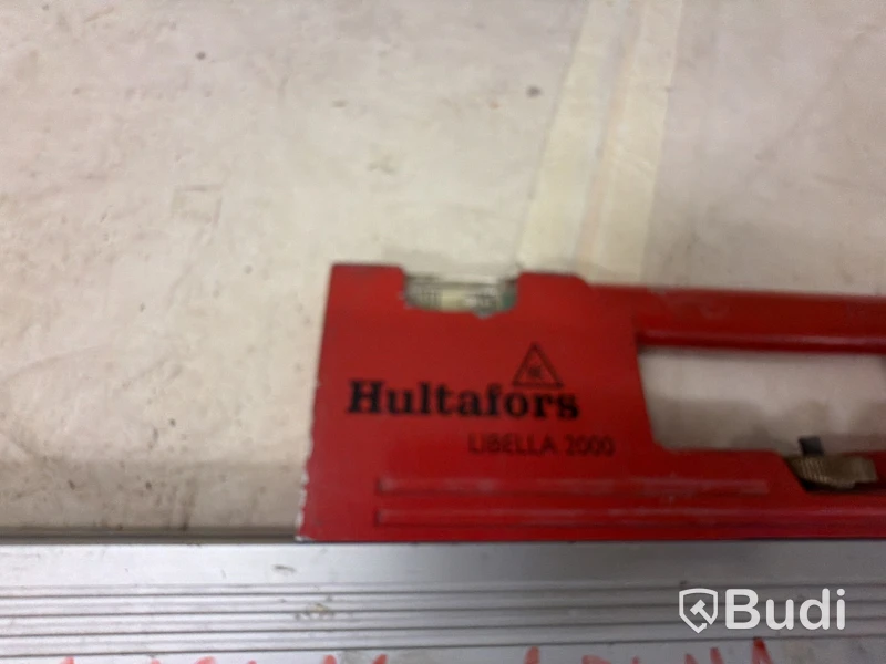 3 st. Vattenpass GGC och Hultafors Libella 2000 justerbar