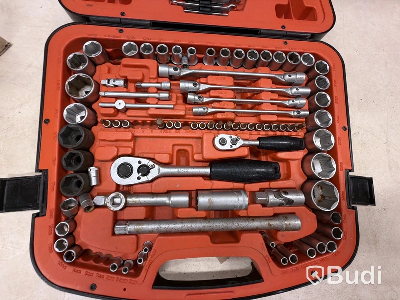 Bahco set hylsnyckelset (106 pcs)