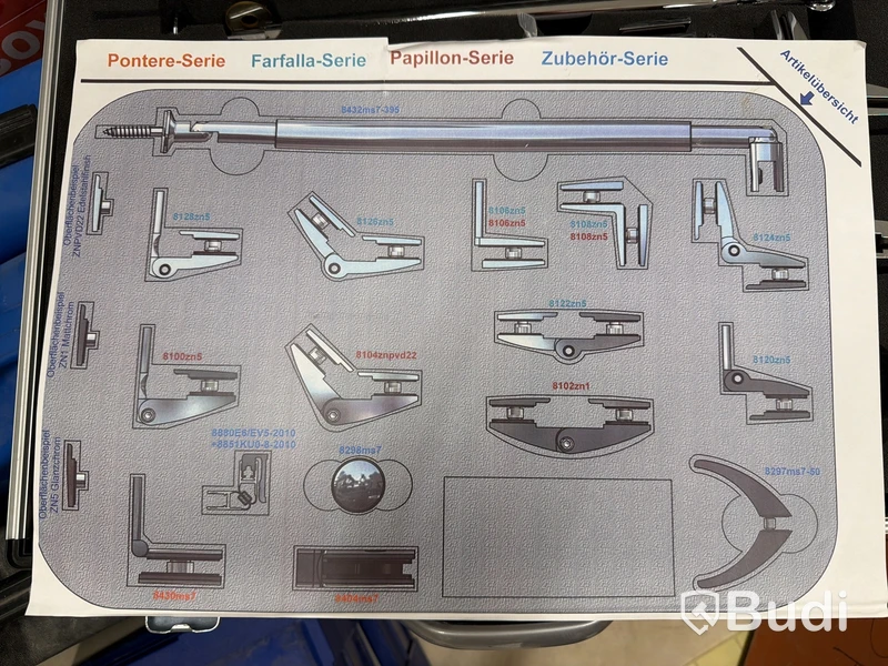 PS Glass fittings kit