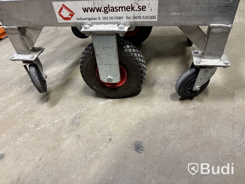 Glasvagn, max 200kg