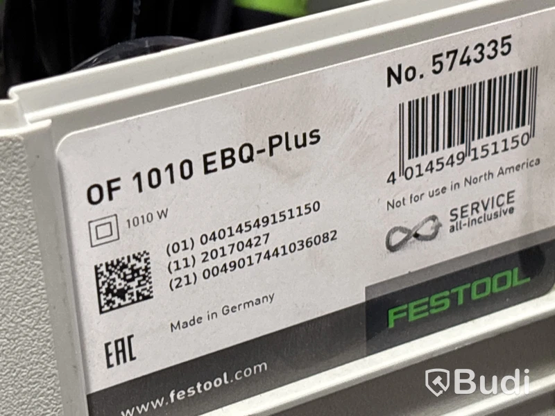 Handöverfräs Festool OF 1010 EBQ-Plus