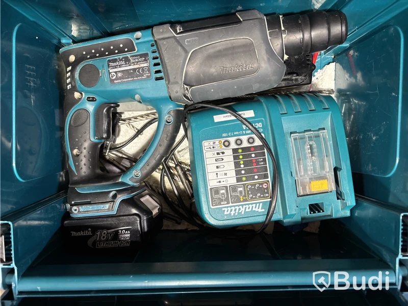 Kombihammare Makita BHR202 inkl. batteriladdare