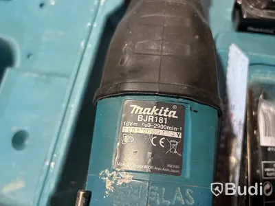 Tigersåg Makita BJR181 inkl. batteriladdare och 2 st. batterier