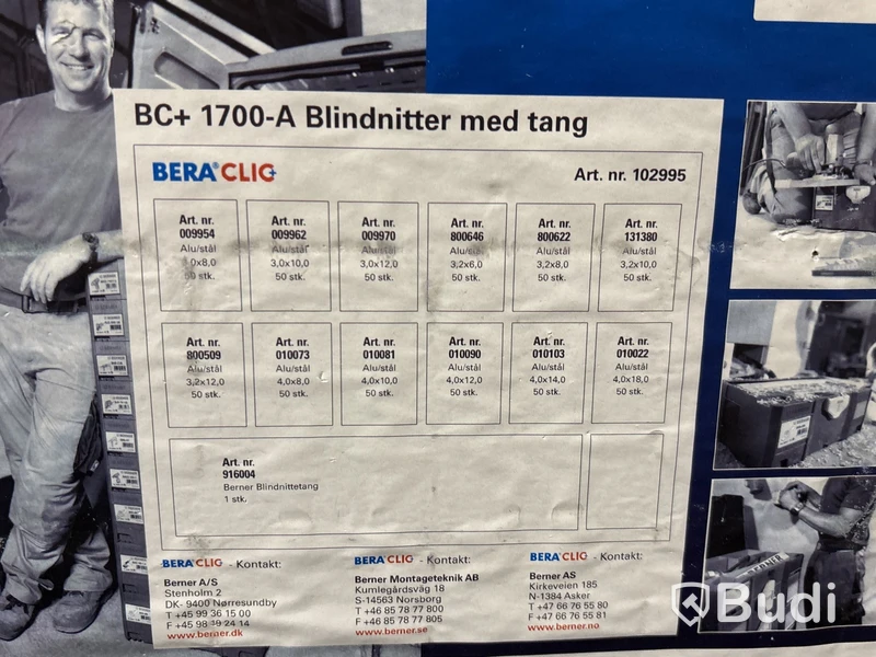 Blindnittång Berner
