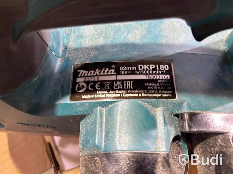 Hyvel Makita, DKP180Z inkl. batteri