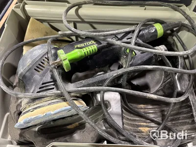 Parti med diverse slipverktyg, Festool