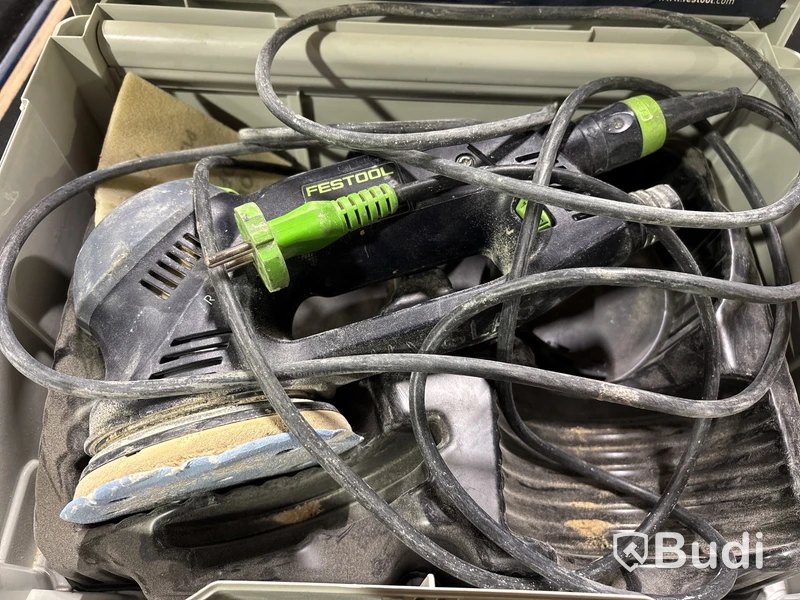 Parti med diverse slipverktyg, Festool