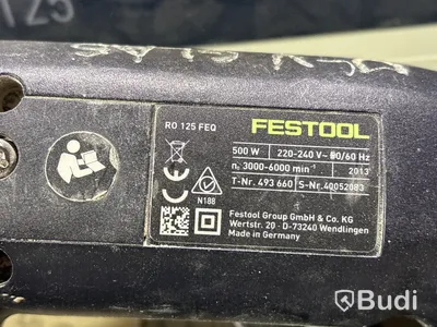 Parti med diverse slipverktyg, Festool