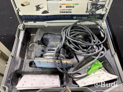 Parti med diverse slipverktyg, Festool