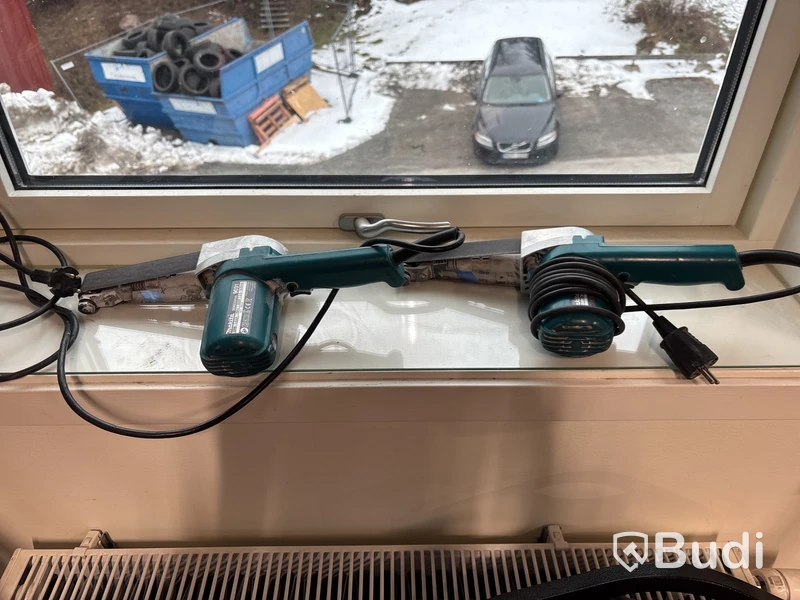 2 st. Bandslipmaskin Makita, 9031