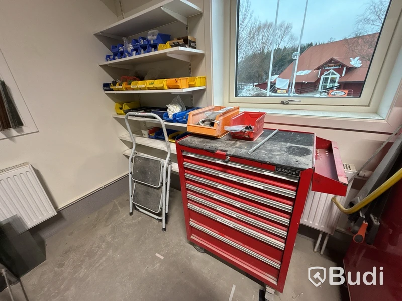 Verktygsvagn AM Pro inkl. diverse tillbehör