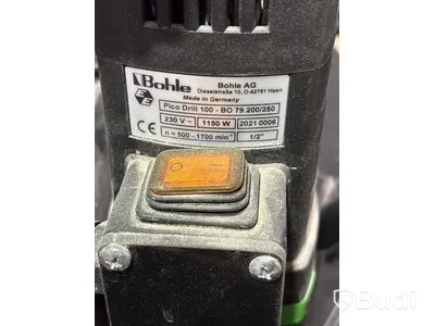 Glasborrmaskin Bohle, Pico Drill 100 med tillbehör borrar