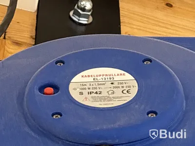 3 st. Slangvindor för el