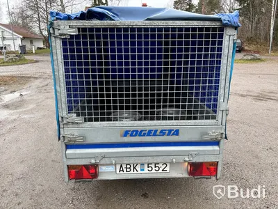 Släpvagn med grindar, Fogelsta 750kg, -2007