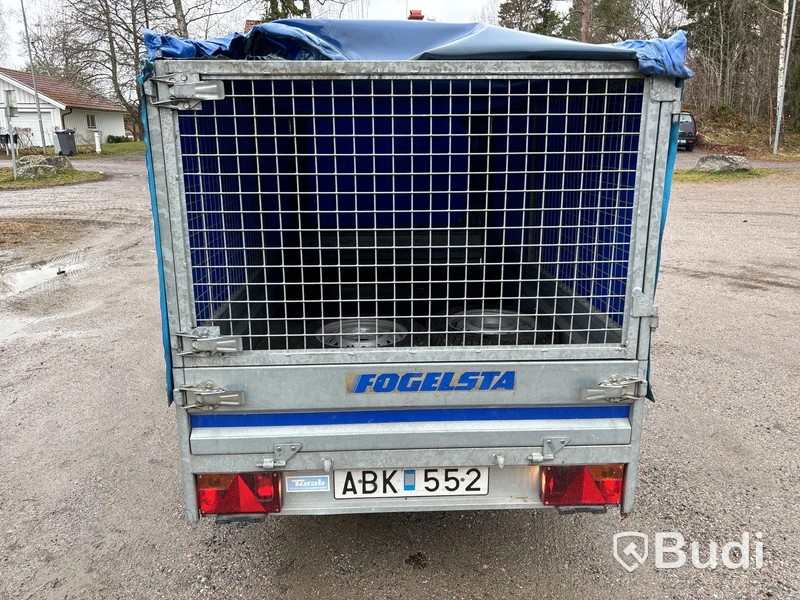 Släpvagn med grindar, Fogelsta 750kg, -2007