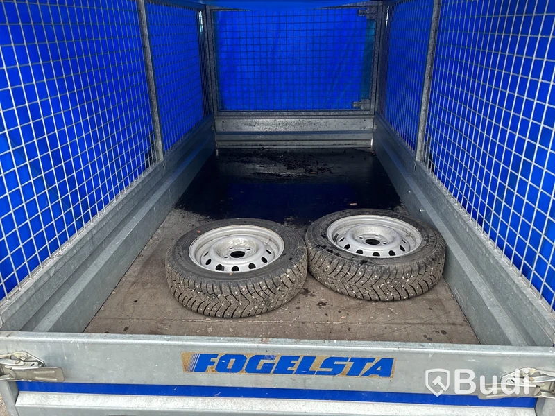 Släpvagn med grindar, Fogelsta 750kg, -2007