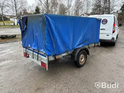 Släpvagn med grindar, Fogelsta 750kg, -2007