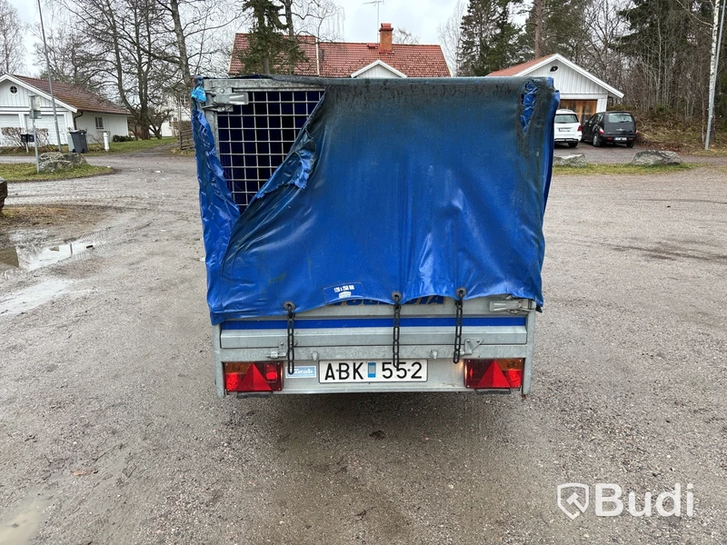 Släpvagn med grindar, Fogelsta 750kg, -2007