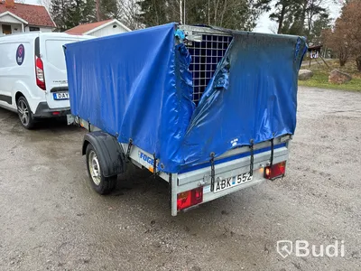 Släpvagn med grindar, Fogelsta 750kg, -2007
