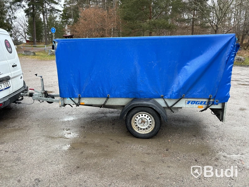 Släpvagn med grindar, Fogelsta 750kg, -2007