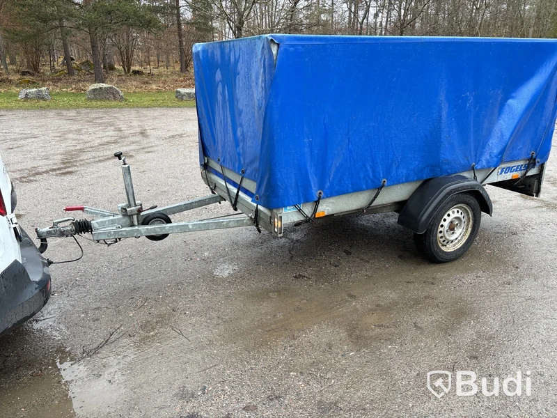 Släpvagn med grindar, Fogelsta 750kg, -2007