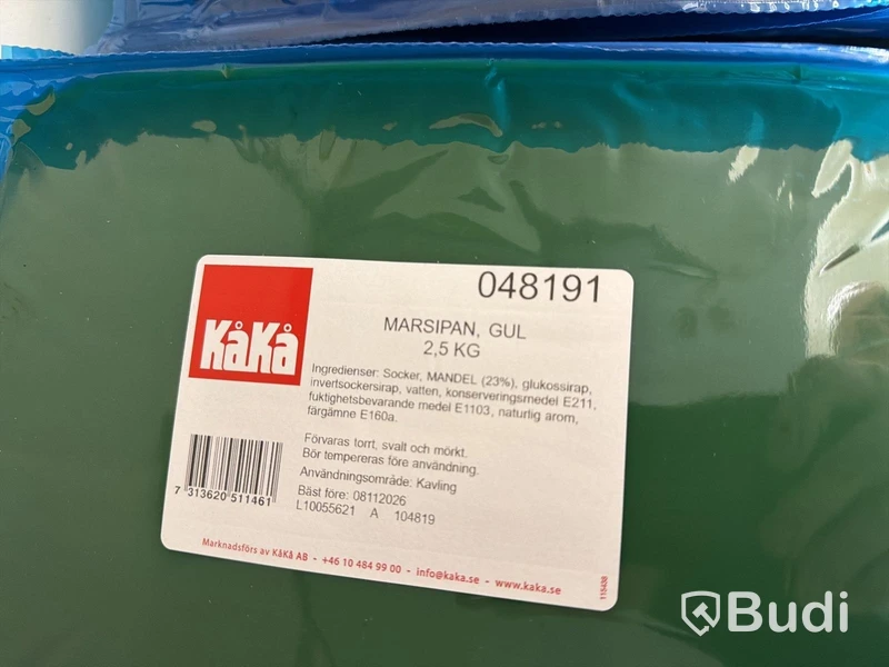 Råvaror i torrförråd