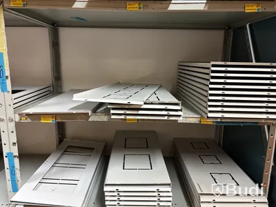 Parti plåt till apparatskåp etc.